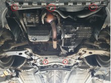 Plieninė variklio apsauga Volvo S40 (2004-2012)