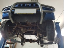 Plieninė pavarų dėžės ir reduktoriaus apsauga Suzuki Jimny (1998-2018)