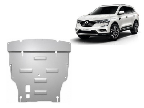 Aliumininė variklio apsauga Renault Koleos (2016-2025)