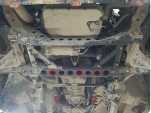 Plieninė variklio apsauga Mercedes Viano W447 2.2 D, 4x2 (2014-2026)