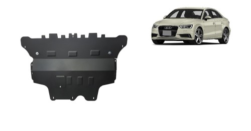 Plieninė variklio apsauga Audi A3 (8V) (2012-2020) Plieninė variklio apsauga Audi A3 (8V) (2012-2020)