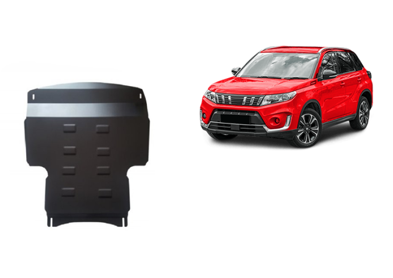 Plieninė variklio apsauga Suzuki Vitara (2015-2023)