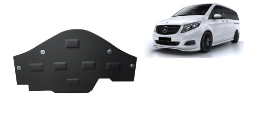 Plieninė variklio apsauga Mercedes Viano W447, 4x2, 1.6 D (su Start-Stop sistema) (2014-2026) Plieninė variklio apsauga Mercedes Viano W447, 4x2, 1.6 D (su Start-Stop sistema) (2014-2026)
