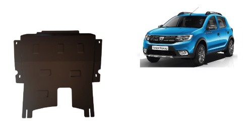 Plieninė variklio apsauga Dacia Sandero 2 Stepway (2012-2020) Plieninė variklio apsauga Dacia Sandero 2 Stepway (2012-2020)