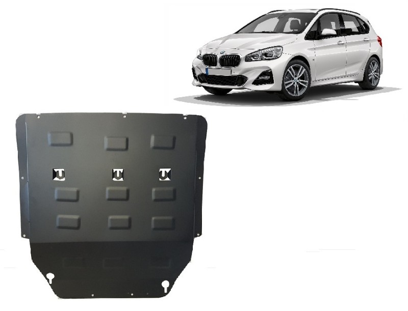 Plieninė variklio apsauga BMW 2 serija F45 (2013-2018)