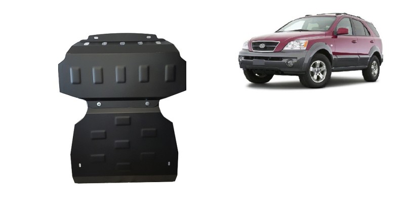 Plieninė variklio apsauga Kia Sorento (2001-2006)