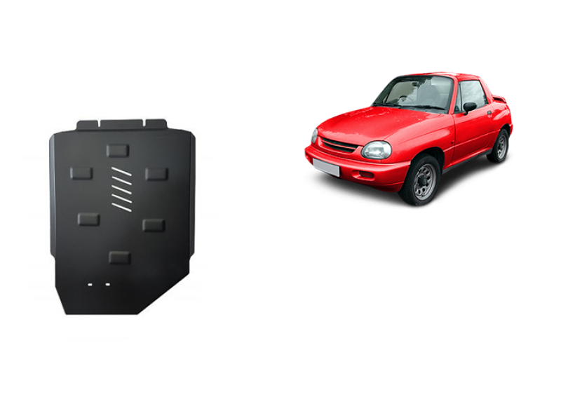 Plieninė pavarų dėžės apsauga Suzuki X90 (1988-1999)