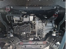 Aliumininė variklio apsauga Ford Tourneo Custom (2023-2026)
