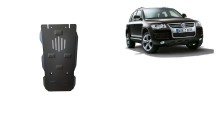 Plieninė automatinės pavarų dėžės apsauga Volkswagen Touareg 7L (2003-2010)