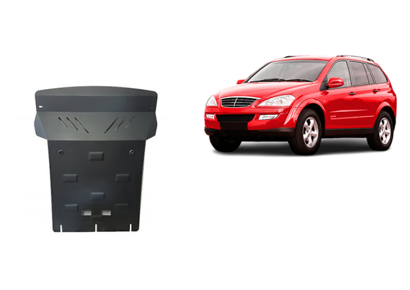 Plieninė variklio apsauga SsangYong Kyron (2005-2014)