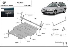 Aliumininė variklio apsauga Volkswagen Bora (1998-2006)