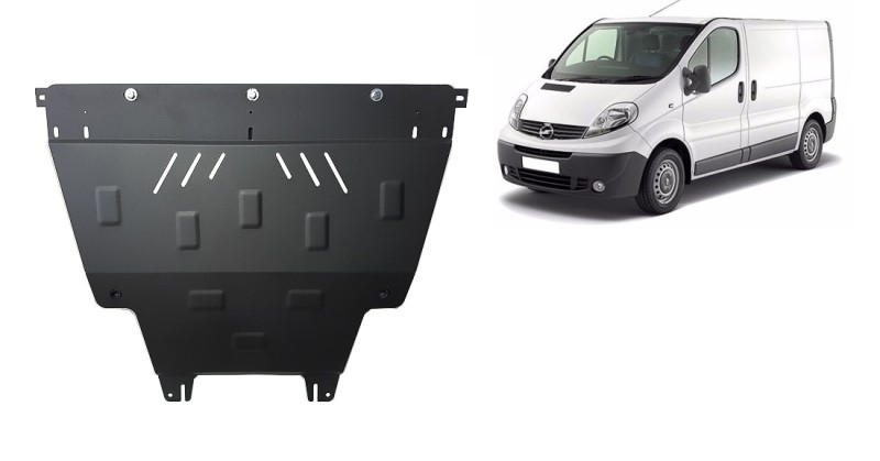 Plieninė variklio apsauga Opel Vivaro (2001-2014)