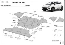 Plieninė variklio apsauga BYD Dolphin Surf (2025-2026)