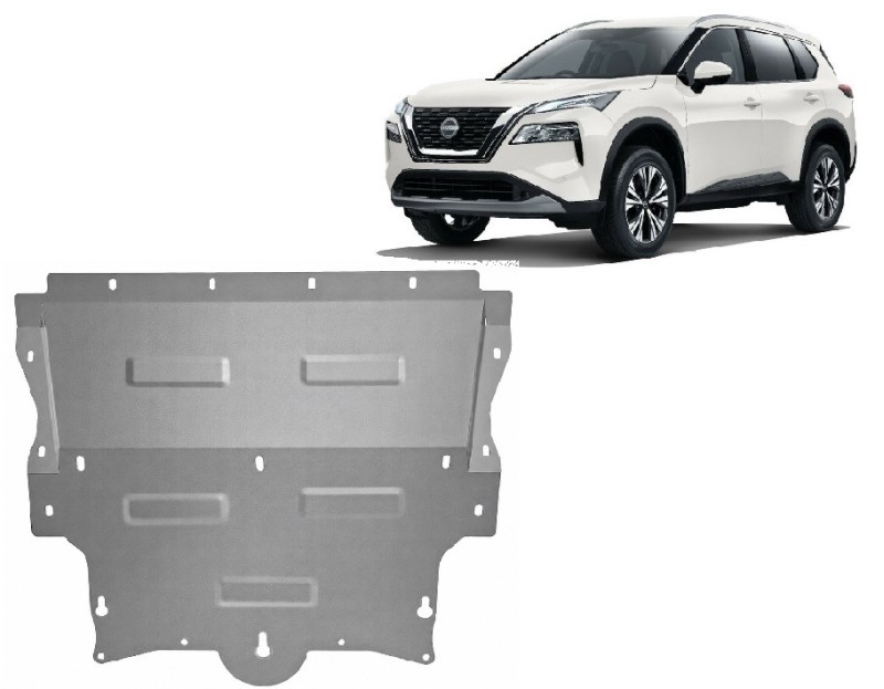 Aliumininė variklio apsauga Nissan X-Trail T33 (2021-2026)
