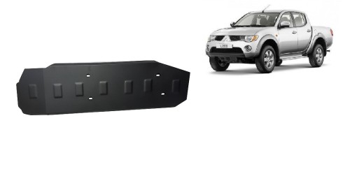 Plieninė kuro bako apsauga Mitsubishi L 200 (2005-2015)