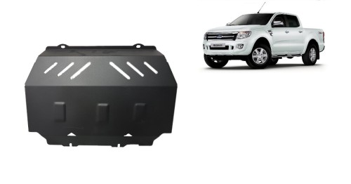 Plieninė variklio apsauga Ford Ranger (2010-2023)