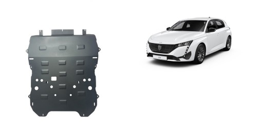 Plieninė variklio apsauga Peugeot 308 (2018-2026)