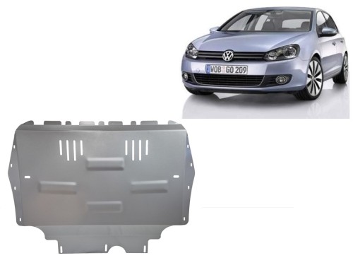 Aliumininė variklio apsauga VW Golf 6 (2008-2012) Aliumininė variklio apsauga VW Golf 6 (2008-2012)