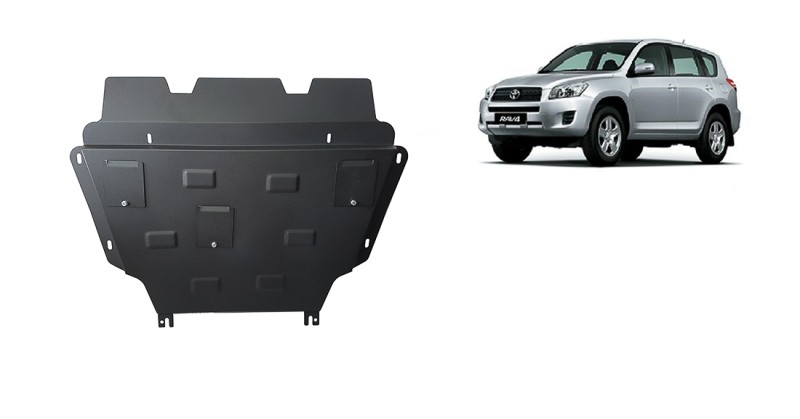 Plieninė variklio apsauga Toyota RAV 4 dyzelinas (2006-2013)