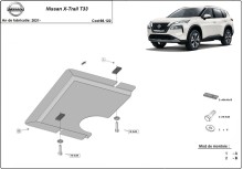 Plieninė diferencialo apsauga Nissan X Trail (2021-2026)