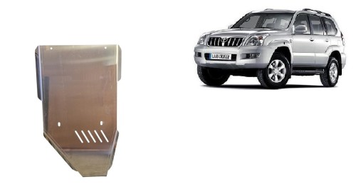 Aliumininė pavarų dėžės apsauga Toyota Land Cruiser J120 (2002-2009)