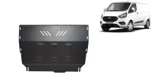 Plieninė variklio apsauga Ford Transit Custom - FWD (2020-2023)
