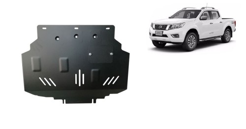 Plieninė variklio apsauga Nissan Navara NP300 - D23 (2015-2021)