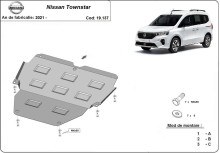 Plieninė variklio apsauga Nissan Townstar (2021-2026)