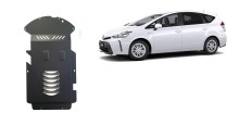 Plieninė katalizatoriaus apsauga Toyota Prius 3+ (2011-2021)