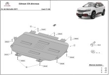 Plieninė variklio apsauga Citroen C5 Aircross (2017-2026)