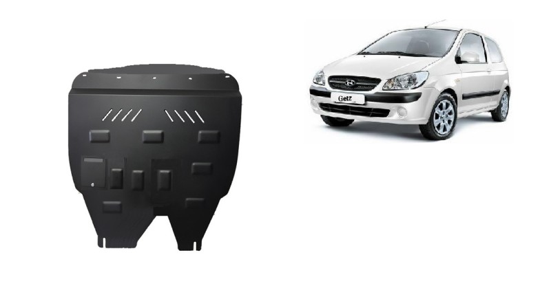 Plieninė variklio apsauga Hyundai Getz (2006-2010)
