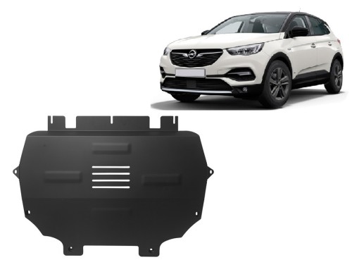 Plieninė variklio apsauga Opel Grandland X (2017-2026)
