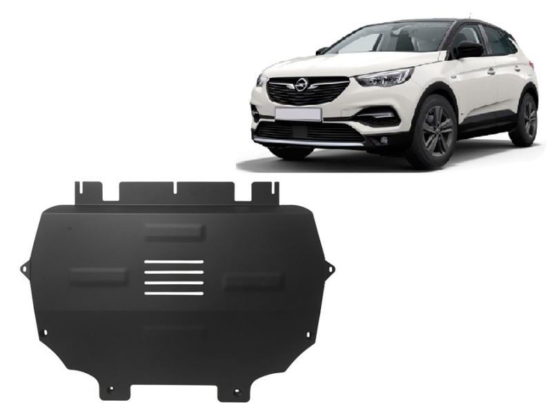 Plieninė variklio apsauga Opel Grandland X (2017-2026)