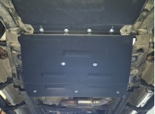 Plieninė pavarų dėžės ir reduktoriaus apsauga Volkswagen Amarok - V6 automat (2016-2022)