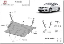 Plieninė variklio apsauga Seat Ibiza (2017-2026)