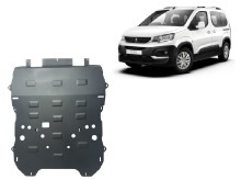 Plieninė variklio apsauga Peugeot Rifter (2018-2026)