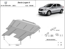 Plieninė variklio apsauga Dacia Logan 2 (2012-2020)
