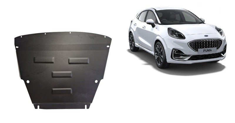 Plieninė variklio apsauga Ford Puma (2019-2026)