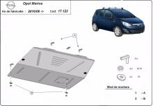 Plieninė variklio apsauga Opel Meriva (2010-2017)