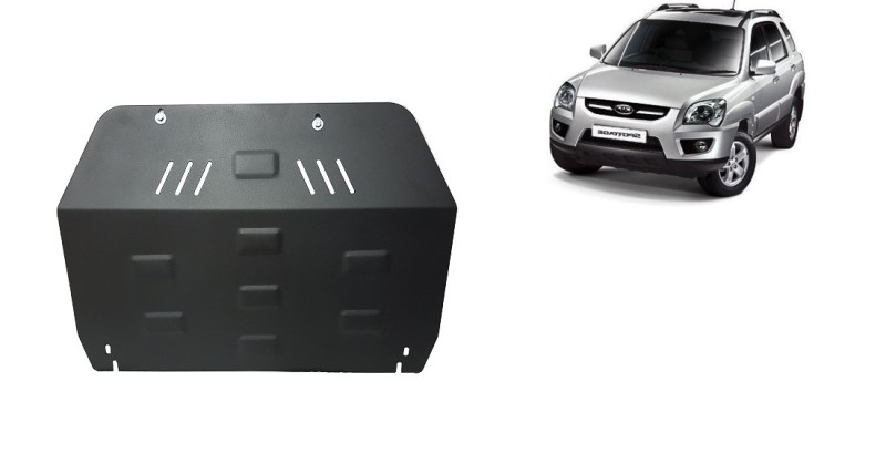 Plieninė variklio apsauga Kia Sportage (2004-2010)