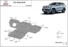Plieninė variklio apsauga Baic Beijing BJ60 (2022-2026)