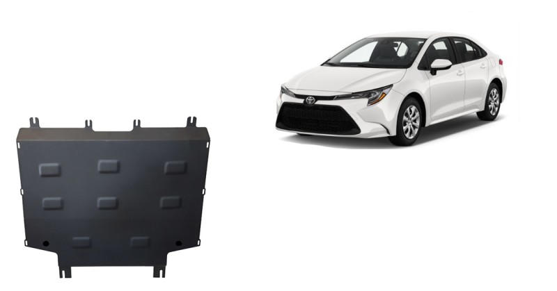Plieninė variklio apsauga Toyota Corolla (2019-2026)