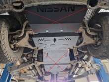 Aliumininė variklio apsauga Nissan Pathfinder (2005-2026)