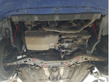 Plieninė variklio apsauga Seat Cordoba dyzelinas (2002-2010)