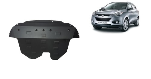 Plieninė variklio apsauga Hyundai IX35 (2009-2015)