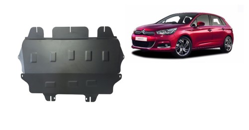 Plieninė variklio apsauga Citroen C4 (2008-2013)