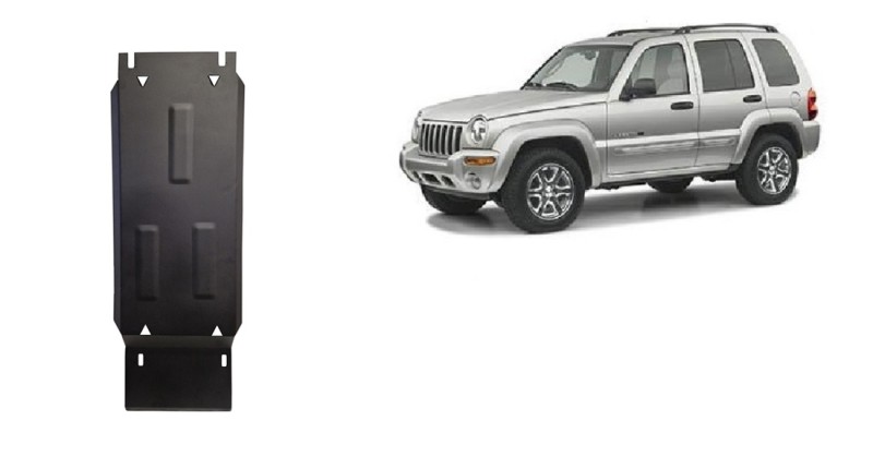 Plieninė pavarų dėžės apsauga Jeep Cherokee - KJ (2001-2008)