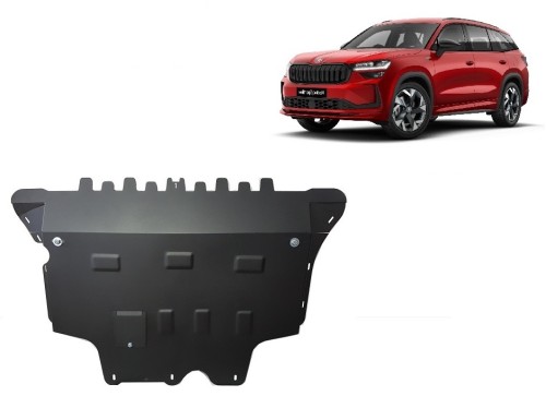 Plieninė variklio apsauga Skoda Kodiaq (2024-2026)