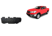 Plieninė kuro bako apsauga Toyota Hilux Invincible (2021-2026)