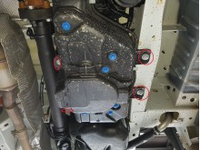 Plieninė AdBlue bako apsauga Ford Transit (2013-2020)